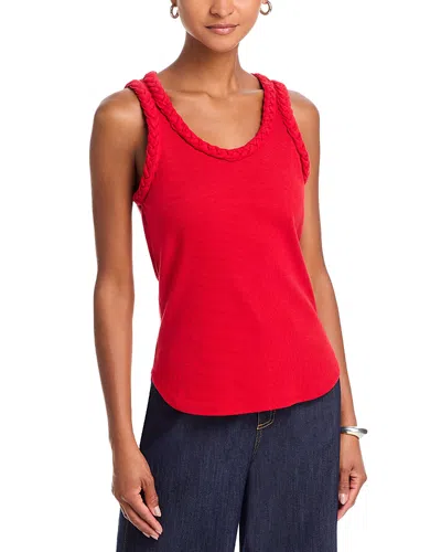 Cinq À Sept Cinq A Sept Braided Tank Top In Red