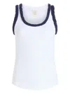 Cinq À Sept Cinq A Sept Braided Tank Top In White