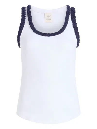 CINQ À SEPT BRAIDED TANK TOP