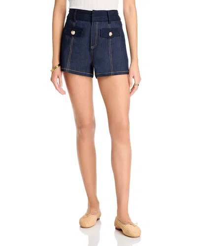 CINQ À SEPT CINQ A SEPT BRAIDED TWEED GAELLE SHORTS