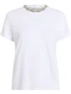 Cinq À Sept Cinq A Sept Crystal Garden Bree Tee In White