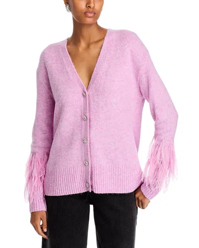 Cinq À Sept Cinq A Sept Briana Cardigan In Mauve Orchid