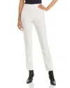 Cinq À Sept Brianne Pintuck Crepe Pants In Ivory