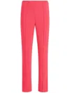 Cinq À Sept Womens High Rise Cropped Cropped Pants In Pink
