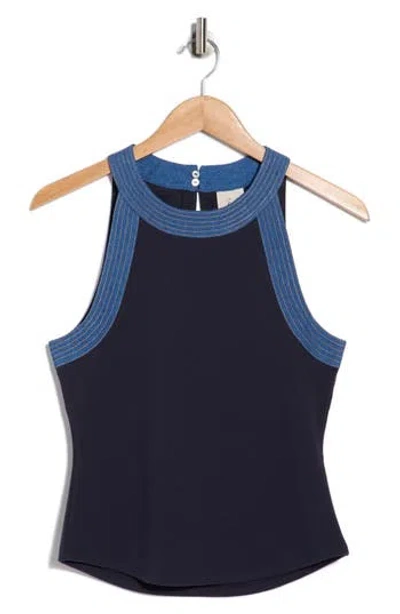 Cinq À Sept Brittany Tank In Blue