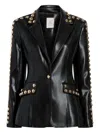 Cinq À Sept Button-embellishment Blazer In Black