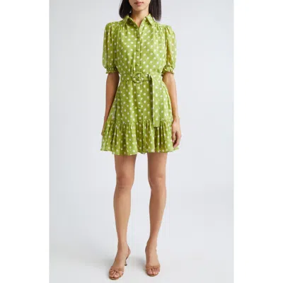 Cinq À Sept Cinq A Sept Camille Belted Mini Dress In Multi