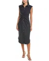 Cinq À Sept Catalina Shirtdress In Blue