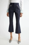 CINQ À SEPT CINQ À SEPT CELESTE CROP FLARE JEANS