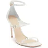 Cinq À Sept Celeste Satin Sandal In White