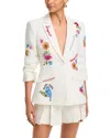 Cinq À Sept Cinq A Sept Celeste Vine Scrunched Cheyenne Blazer In Multi
