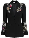 Cinq À Sept Heritage Patch Cheyenne Blazer In Black