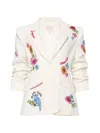 Cinq À Sept Cinq A Sept Celeste Vine Scrunched Cheyenne Blazer In Multi