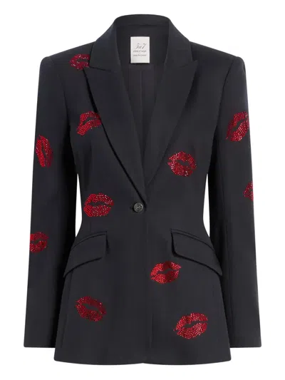 Cinq À Sept Cheyenne Kissing Blazer In Black