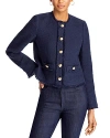 Cinq À Sept Women's Christie Cotton Tweed Jacket In Navy