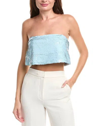 Cinq À Sept Cinq Jupiter Top In Blue
