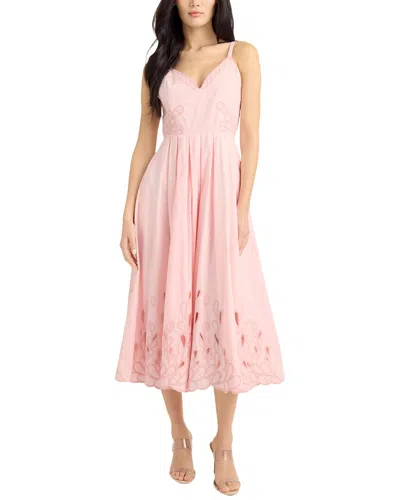 Cinq À Sept Cinq Á Sept Maude Midi Dress In Pink