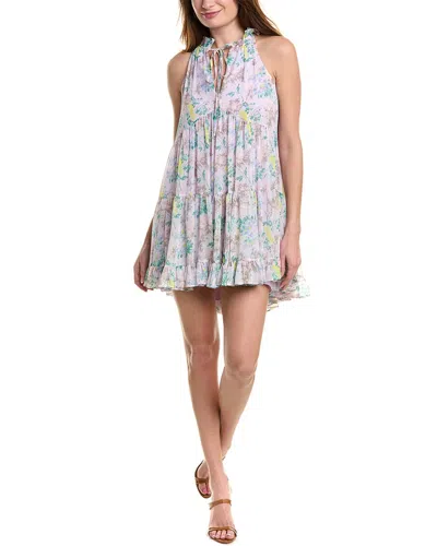 Cinq À Sept Cinq Á Sept Sleeveless Phyllis Mini Dress In Gold