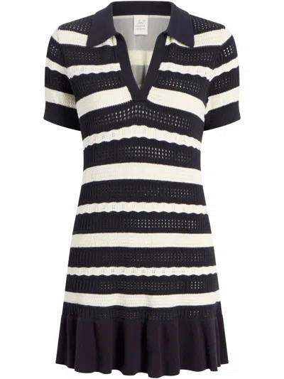 Cinq À Sept Clementine Polo Dress In Blue