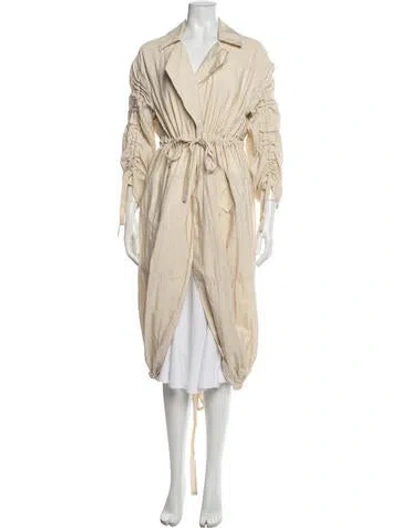 Pre-owned Cinq À Sept Coat In Neutrals