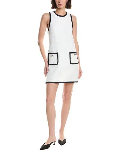 Cinq À Sept Contrast Auden Dress In White