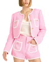 Cinq À Sept Cinq A Sept Auden Tweed Contrast Trim Jacket
