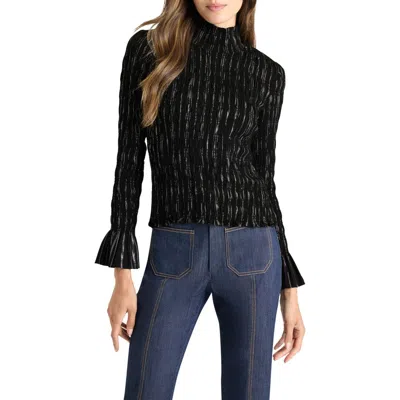 CINQ À SEPT CINQ À SEPT COOPER METALLIC SMOCKED TOP