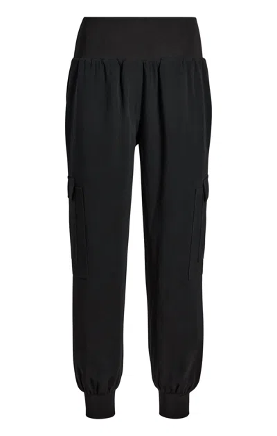 Cinq À Sept Crepe Giles Pant In Black