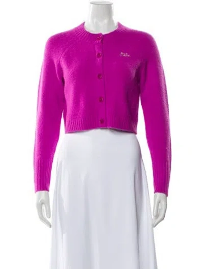 Pre-owned Cinq À Sept Crew Neck Sweater W/ Tags In Purple