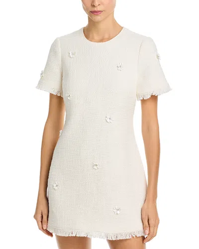 Cinq À Sept Cinq A Sept Crunchy Flower Henri Dress In White