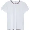 Cinq À Sept Cinq A Sept Crystal Garden Bree Tee In White