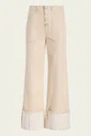 Cinq À Sept Cinq A Sept Benji Cuffed Wide Leg Pants