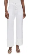 Cinq À Sept Cuffed Benji Cropped Flare Pants