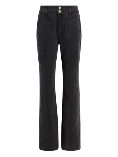 Cinq À Sept Dahlia Button Pocket Dorothea Trousers In Black