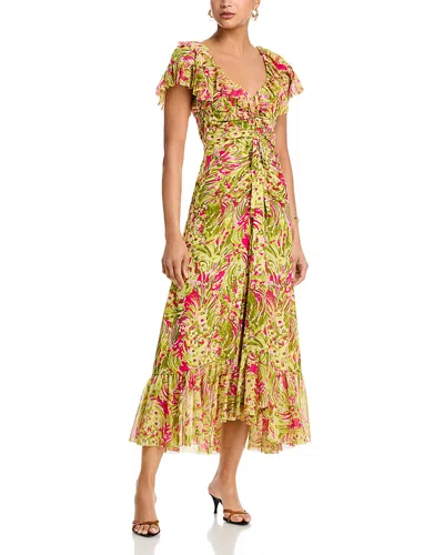 Cinq À Sept Cinq A Sept Daisy Swirl Ivey Dress In Multi
