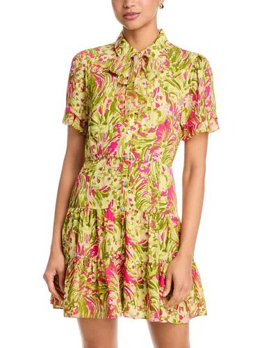 Cinq À Sept Cinq A Sept Daisy Swirl Karissa Dress In Multi