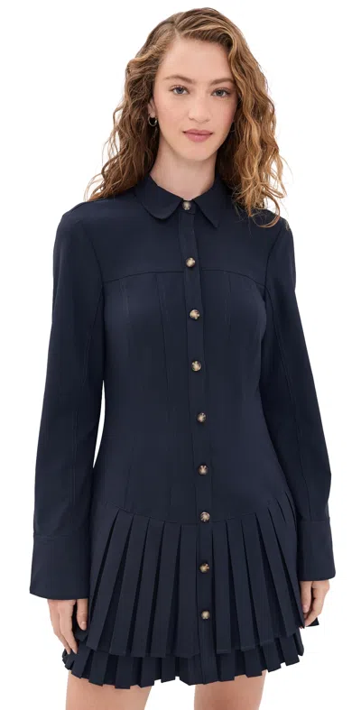 Cinq À Sept Dalissa Dress Navy In Blue