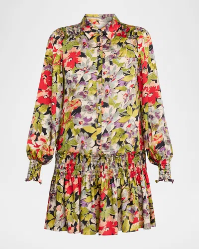 CINQ À SEPT DAMIA CANYON BLOOM MINI DRESS