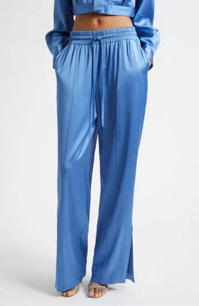 Cinq À Sept Damoni Drawstring-waist Trousers In Blue