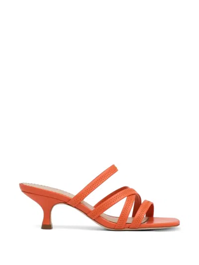 Cinq À Sept Dana Heeled Sandals In Orange