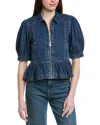 Cinq À Sept Daphne Jacket In Blue