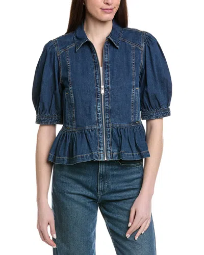Cinq À Sept Daphne Jacket In Blue