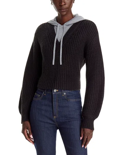 Cinq À Sept Cinq A Sept Deidre Hooded Sweater In Multi