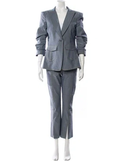 Pre-owned Cinq À Sept Denim Jacket In Blue