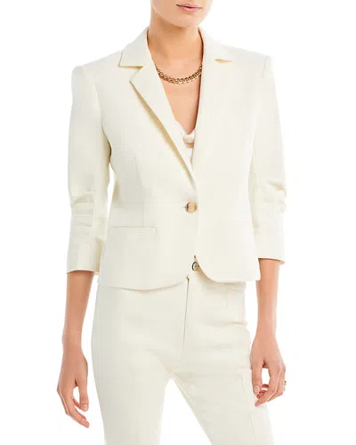 Cinq À Sept Cinq A Sept Denim Le Petit Khloe Blazer In White