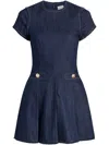 Cinq À Sept Nova Denim Dress In Indigo In Blue