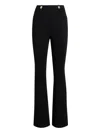 Cinq À Sept Devin Embellished Trousers In Black