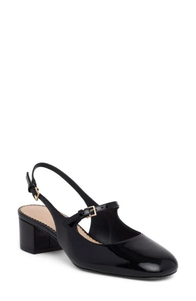 Cinq À Sept Diana Slingback Block Heel Pump In Black