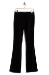 Cinq À Sept Ditsy Shailene Sequined Velvet Pants In Black