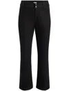 Cinq À Sept Dorothea Cropped Jeans In 黑色